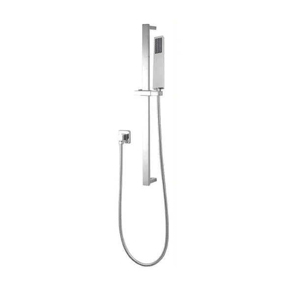 Aquaperla Shower Rail With Handheld Shower - Brushed Nickel - BU2137.SH.N+BU-S5.HHS