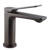 Aquaperla Rushy Basin Mixer - Brushed Gunmetal