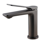 Aquaperla Rushy Basin Mixer - Brushed Gunmetal