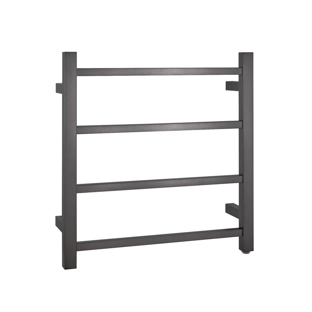 Aquaperla Heated Towel Rack 4 Bars - Brushed Gunmetal