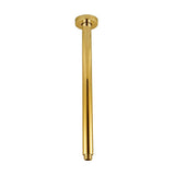 Aquaperla 400mm Ceiling Shower Arm - Brushed Brass - BUYG0120.SA