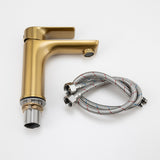 Aquaperla Vog Basin Mixer - Brushed Brass