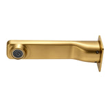 Aquaperla Ivano 180mm Bathtub/Basin Wall Spout(With Back Plate) - Brushed Brass