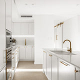 Aquaperla Standard Kitchen Mixer - Brushed Brass