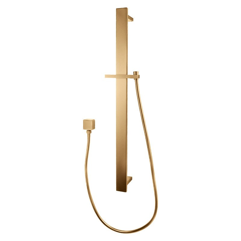 Aquaperla Shower Rail - Brushed Brass