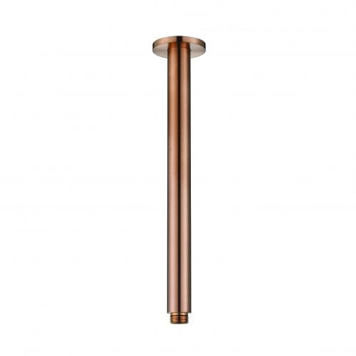 Modern National Round Ceiling Shower Arm Champagne