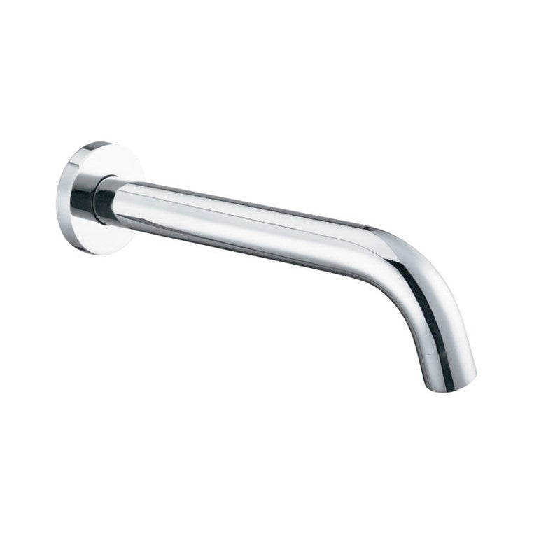 Aquaperla Lucid Pin Round Bathtub/Basin Wall Spout (180mm) - Chrome