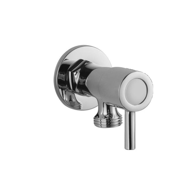 Aquaperla Bathroom Round 1/4 Turn Washing Machine Stop Tap (One Piece) - Chrome