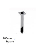 Aquaperla 200mm Ceiling Shower Arm - Chrome