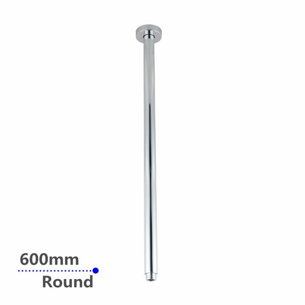 Aquaperla 600mm Ceiling Shower Arm - Chrome - CH0121.SA