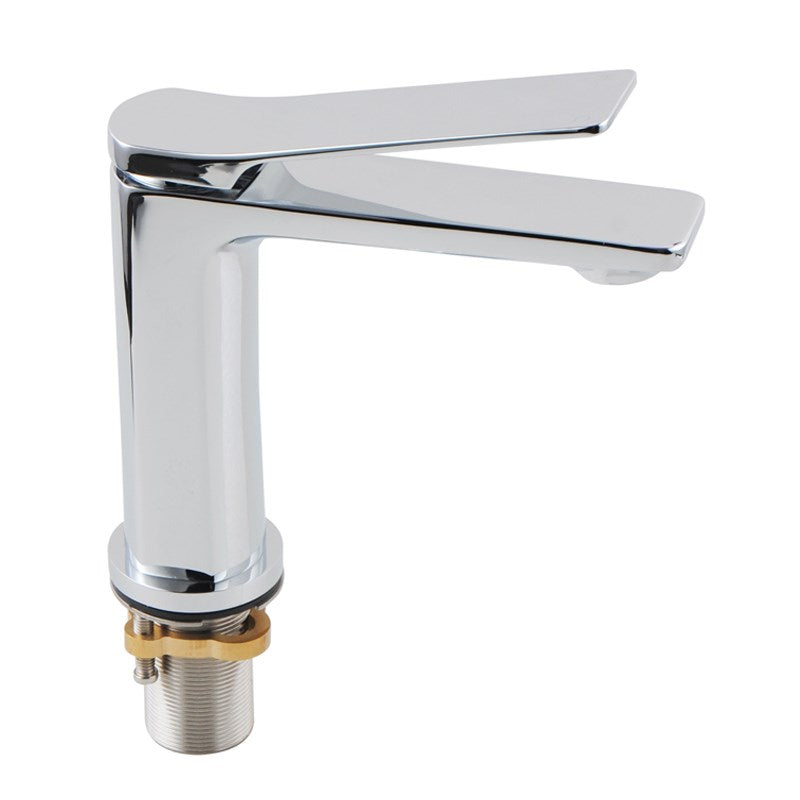 Aquaperla RUSHY chrome basin mixer CH0128.BM, right-facing view
