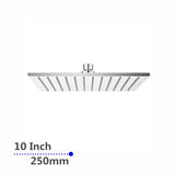 Aquaperla 250mm Shower Head - Chrome - CH0135.SH
