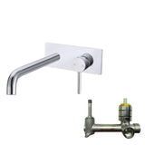 Aquaperla Lucid Pin Spout Mixer - Chrome