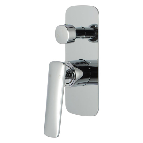 Aquaperla Wall Mixer With Diverter - Chrome