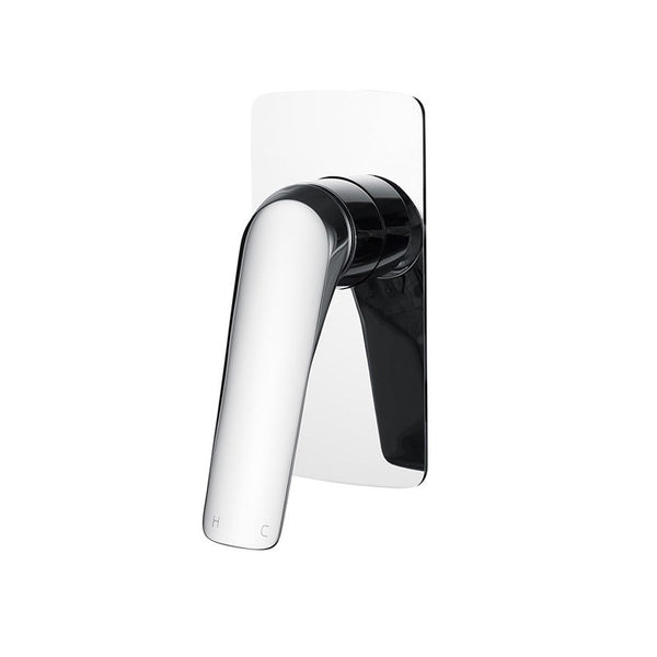 Aquaperla AU Square Wall Mixer - Chrome