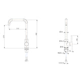 Aquaperla Standard Kitchen Mixer - Chrome