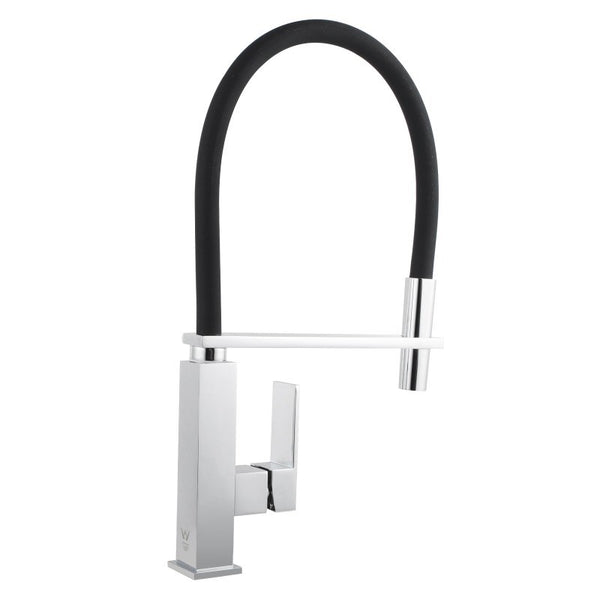 Aquaperla Pull Out Kitchen Mixer - Chrome