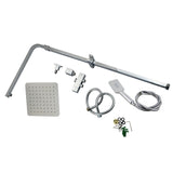 Aquaperla 10" Shower Station - Chrome - CH2125.SH.N+CH0002.SH+CH-S8.HHS