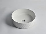 Aquaperla 365x365x120mm Above Counter Basin - Matte White