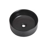 Aquaperla 360x360x125mm Above Counter Basin - Matte Black