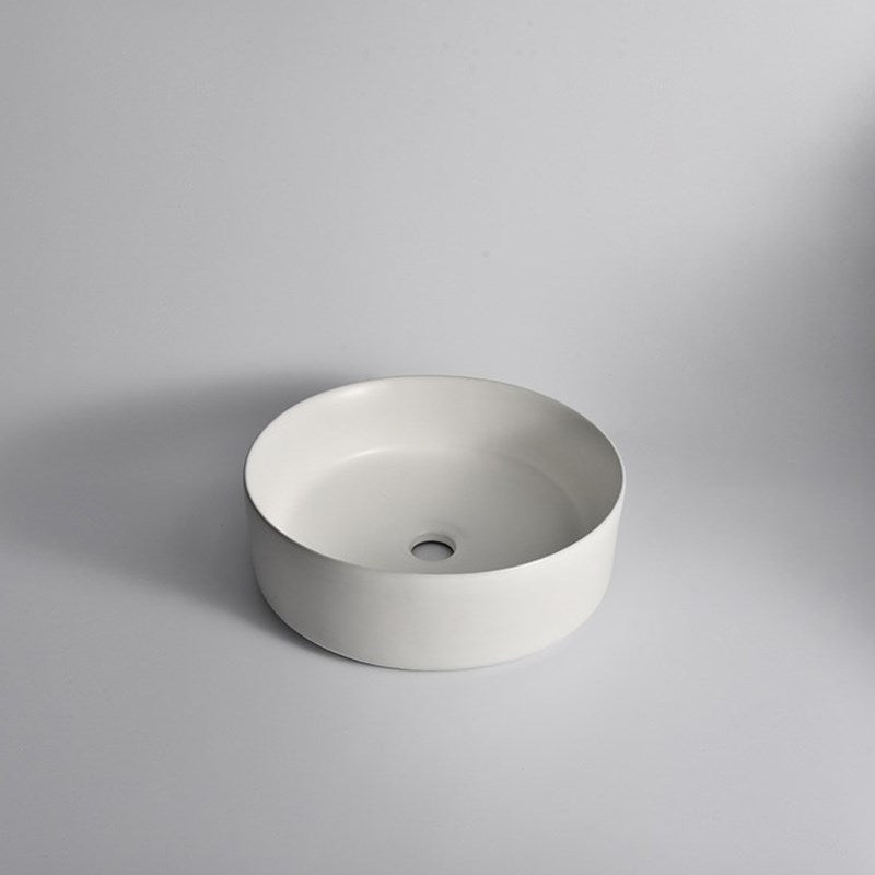 Aquaperla 360x360x125mm Above Counter Basin - Matte White
