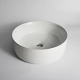 Aquaperla 360x360x125mm Above Counter Basin - Gloss White