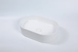 Aquaperla 490x310x130mm Above Counter Basin - Gloss White
