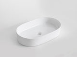 Aquaperla 520x300x120mm Above Counter Basin - Gloss White
