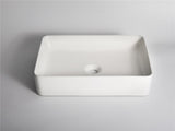 Aquaperla 500x355x110mm Above Counter Basin - Gloss White