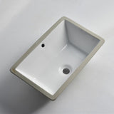 Aquaperla 530x340x180mm Undermount Basin - Gloss White