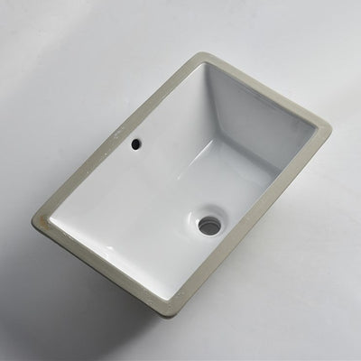 Aquaperla 530x340x180mm Undermount Basin - Gloss White