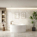 Aquaperla 1400*1400*580mm Freestanding Acrylic Bathtub - Gloss White