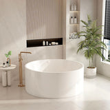 Aquaperla 1400*1400*580mm Freestanding Acrylic Bathtub - Gloss White