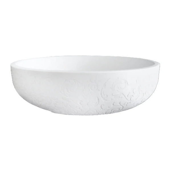 Parisi Tondo 1350 Floral Stonetec Freestanding Bath