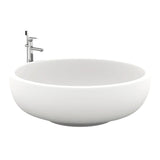 Parisi Tondo 1350 Stonetec Freestanding Bath Matt White