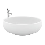 Parisi Tondo 1350 Stonetec Freestanding Bath Gloss White
