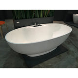 Parisi Loop 1700 Stonetec Freestanding Bath with Integrated Tap Set