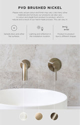 Meir Round Wall Mixer Trim Kit - PVD Brushed Nickel