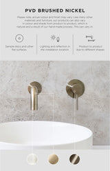 Meir Heated Vertical Towel Rail - PVD Brushed Nickel