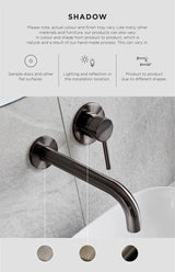 Meir Piccola Tall Basin Mixer Tap with 130mm Spout - Shadow Gunmetal