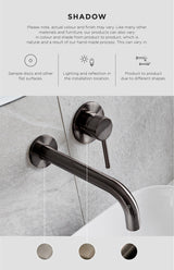 Meir Round Diverter Mixer Trim Kit - Shadow Gunmetal