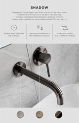 Meir Round Pinless Piccola Pull Out Kitchen Mixer Tap - Shadow Gunmetal