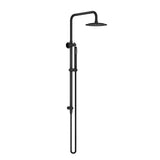 Linkware Elle 316 Twin Shower on Rail - Matte Black