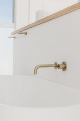 Meir Round Wall Mixer Pinless Handle Trim Kit - PVD Tiger Bronze