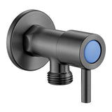 Aquaperla Round Water Stop Valves (One Pair) - Gunmetal
