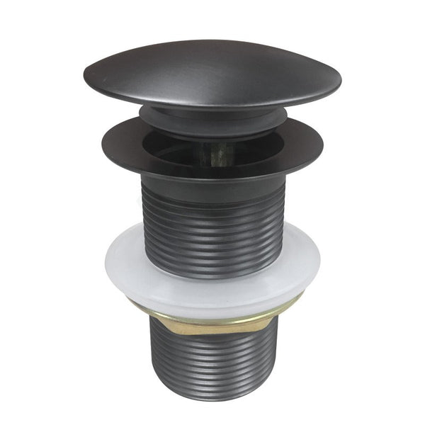 Aquaperla Pop Up Waste No Overflow - Gunmetal