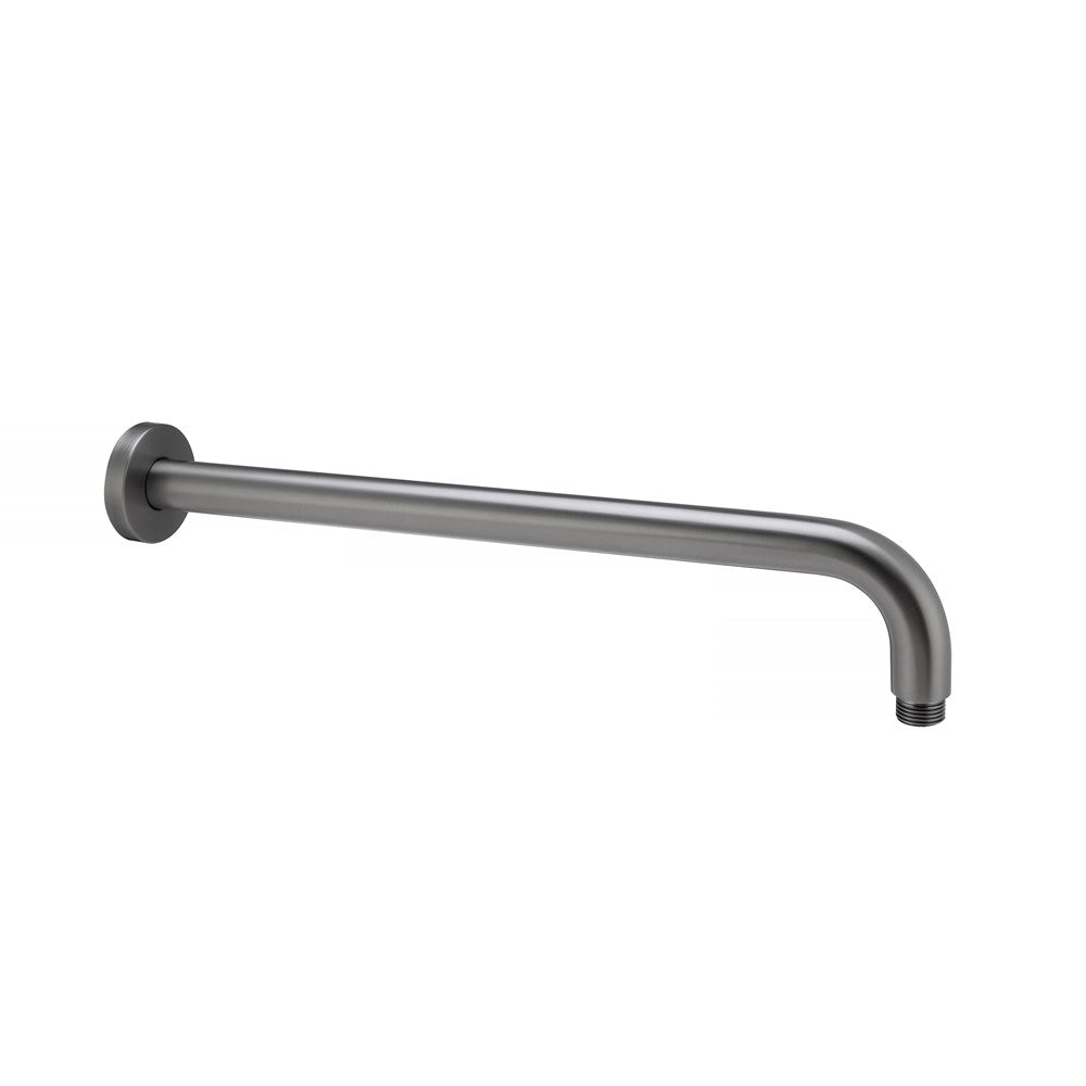 Aquaperla 400mm Wall Shower Arm - Gunmetal