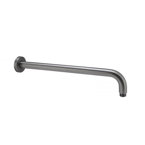 Aquaperla 400mm Wall Shower Arm - Gunmetal