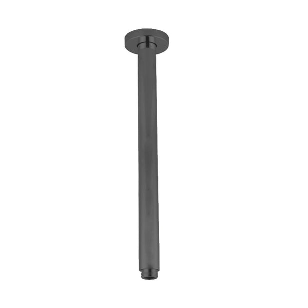Aquaperla 400mm Ceiling Shower Arm - Gunmetal - GM0120.SA
