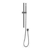 Aquaperla Shower Rail With Handheld Shower - Gunmetal - GM2147-1.SH